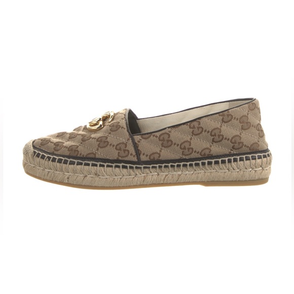 NWT Authentic Gucci Platform Logo Espadrilles Size 37.5 Willing to trade! - Picture 3 of 14